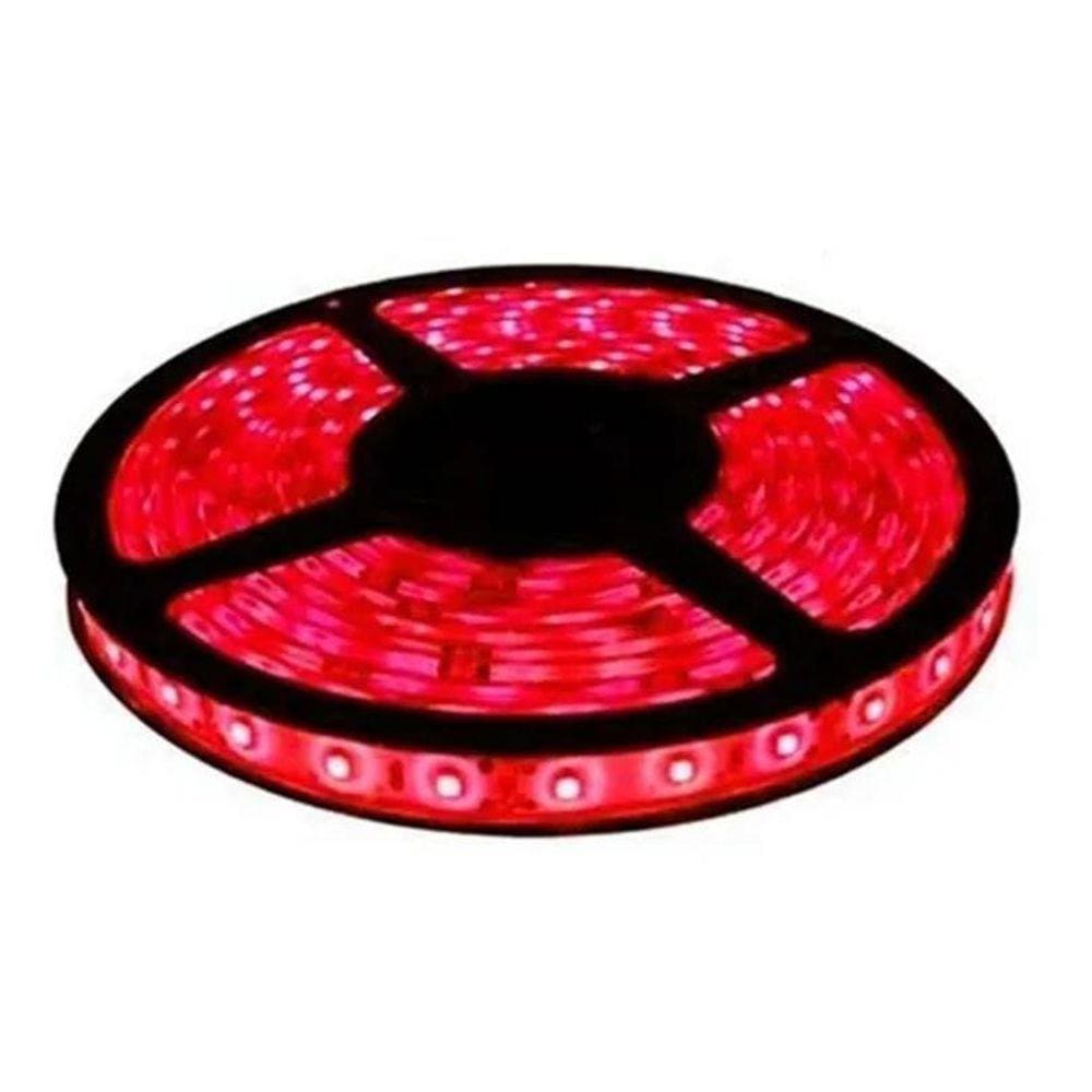 Fita Led 5050 Ip65 Vermelho 5M