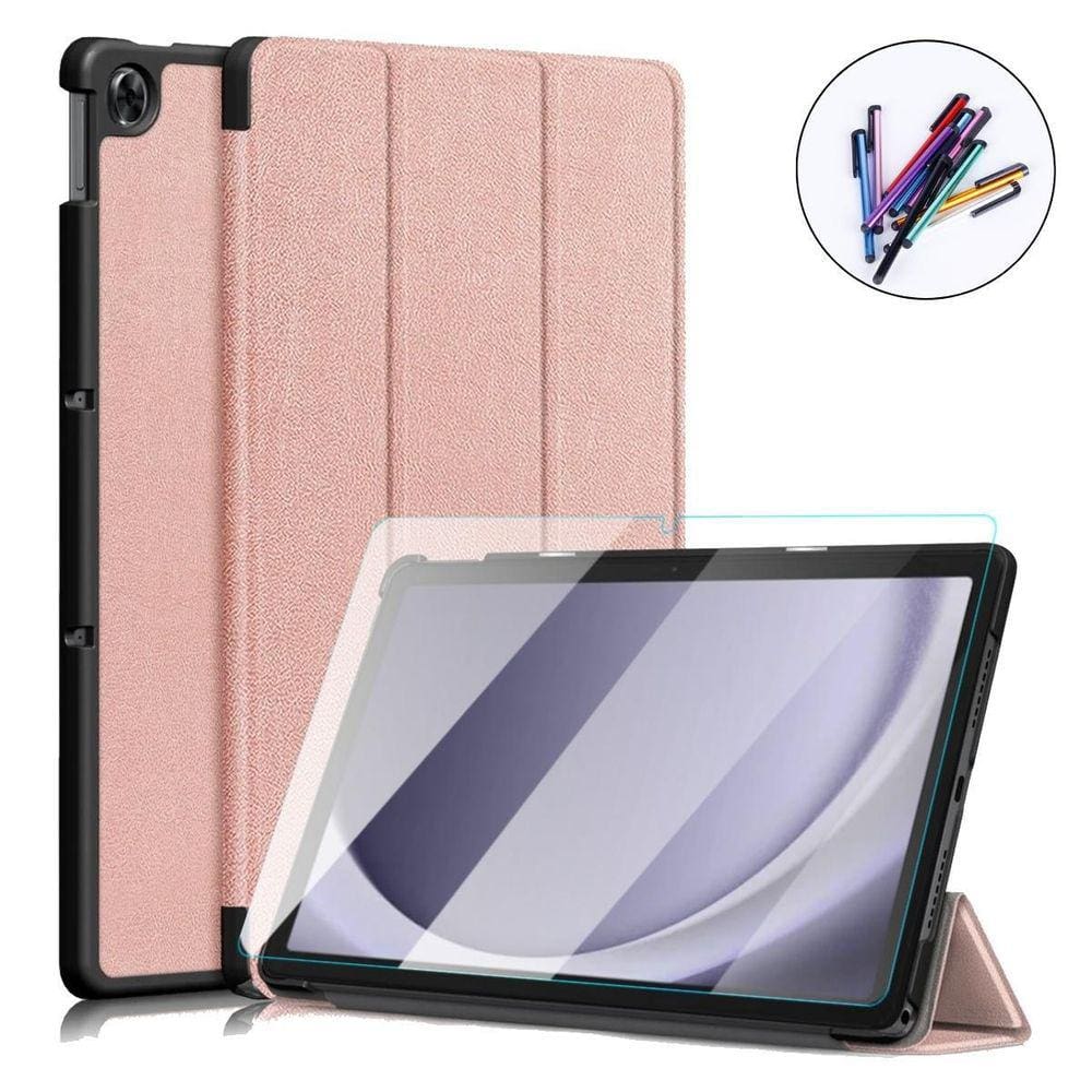 Case Magnética + Vidro + Caneta Para Tablet Samsung A9+ X216