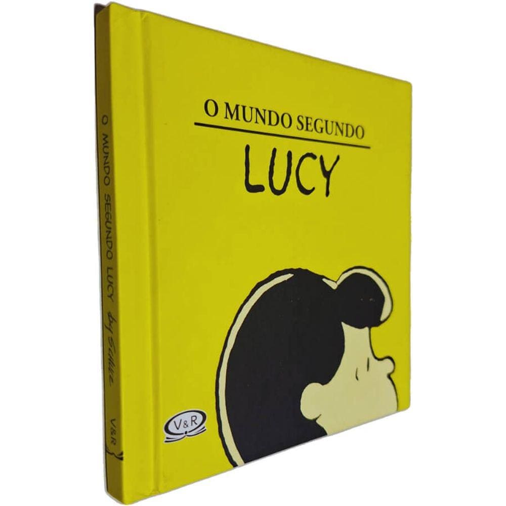Livro Físico O Mundo Segundo Lucy Charles M. Schulz Snoopy Capa Dura