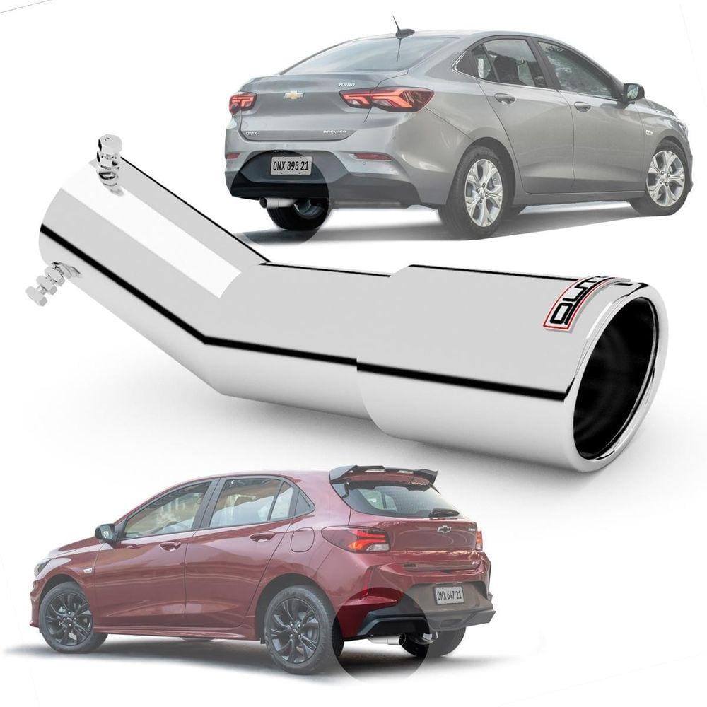 Ponteira De Escapamento Esportivo Outs Onix 2020 Outs Parts