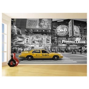 Papel De Parede 3D Cidade New York Broadway Ny 3,5M Ncd269