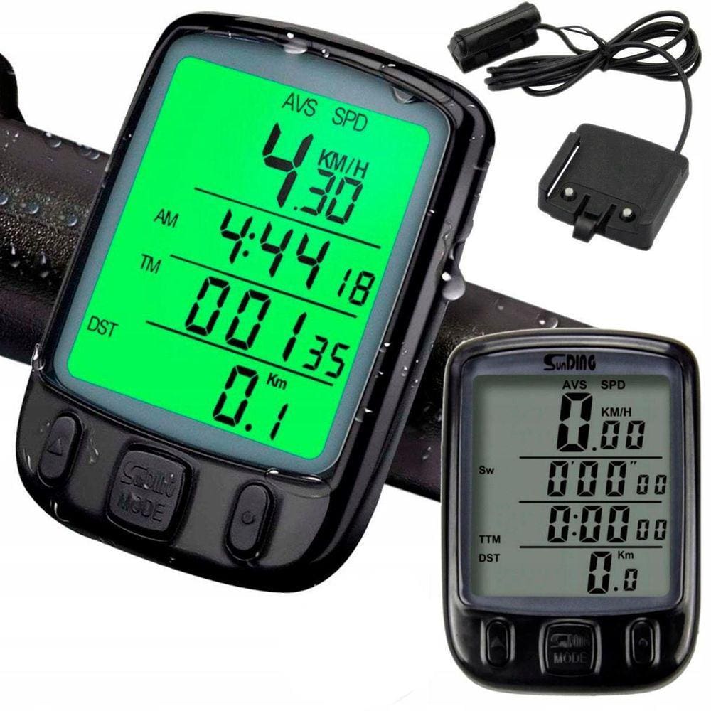 Velocímetro Digital Bike Com Luz Noturna E Monitoramento De Atividade