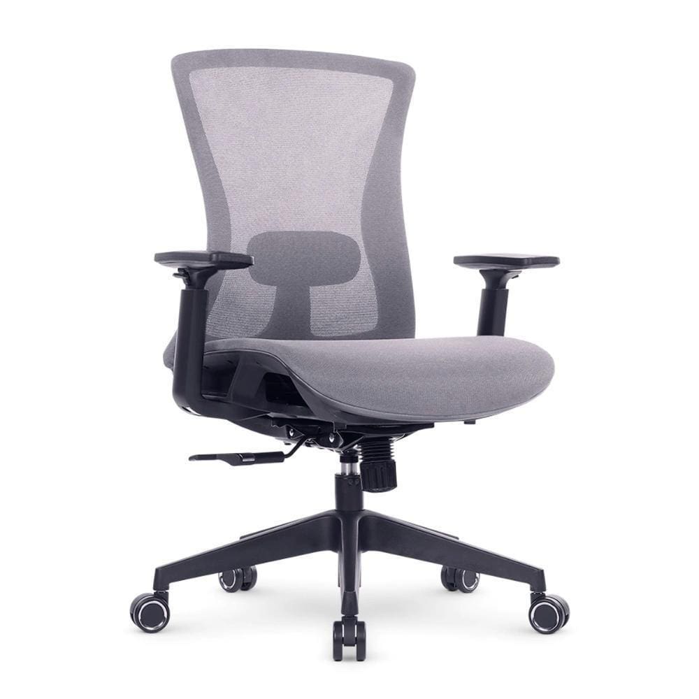 Cadeira De Escritório Dt3 Vicenza Grey - Cinza - 13386-1