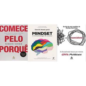 Kit 3 Livros Comece Pelo Porque Como Grandes Líderes