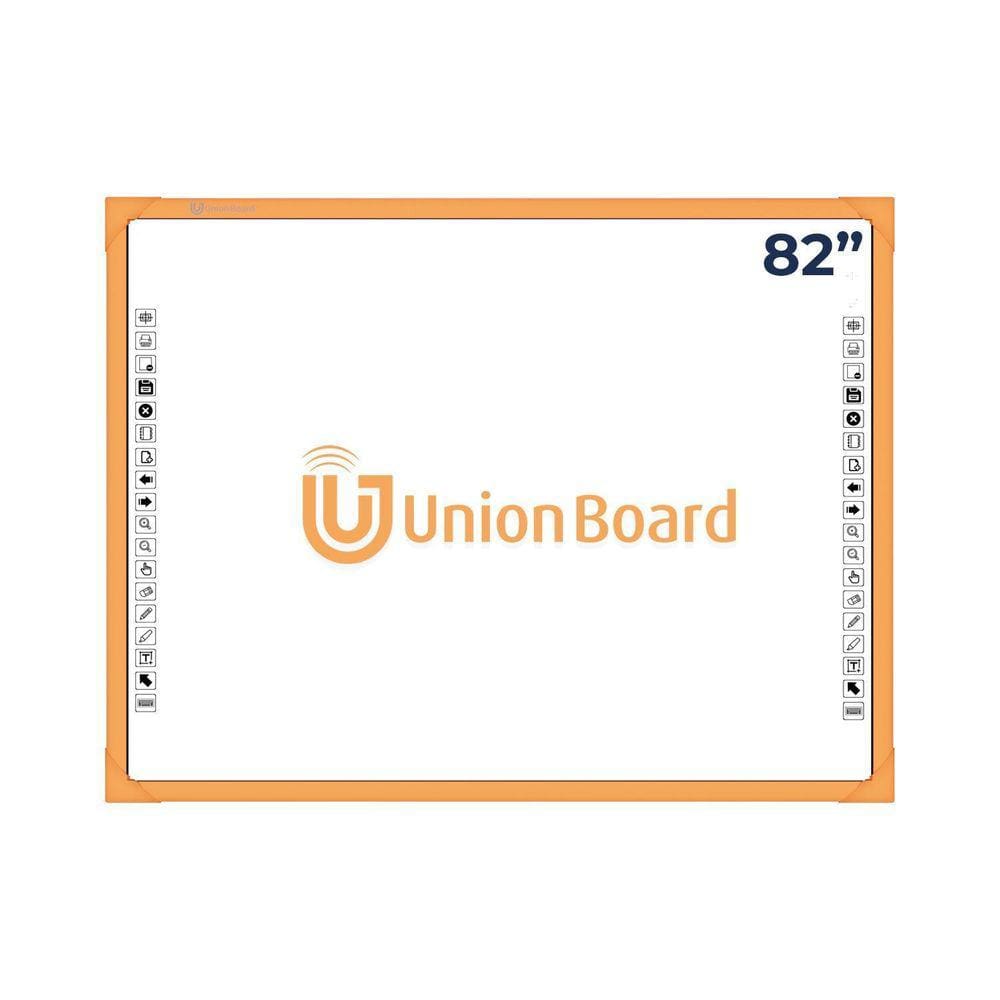 Lousa Interativa Digital Touch Unionboard Laranja 82 Pol