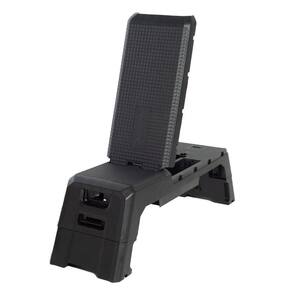 Banco Step Ajustável Academia Ahead Sports Preto Preto Único