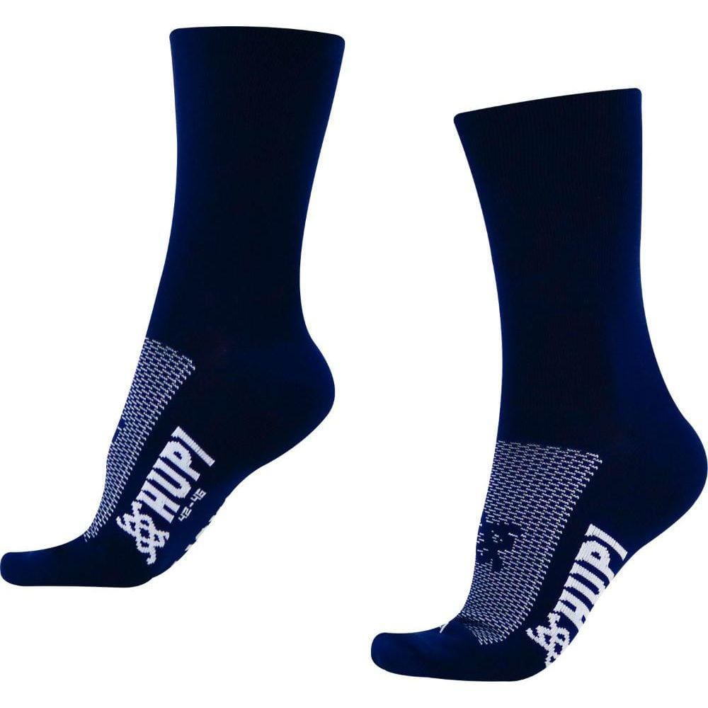 Meia HUPI Lisa Azul Marinho - Tamanho Plus 42-46