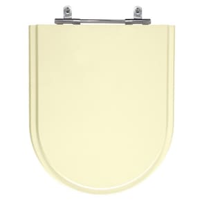 Assento Sanitário Icasa Luna Bege Claro Laminado Poliéster
