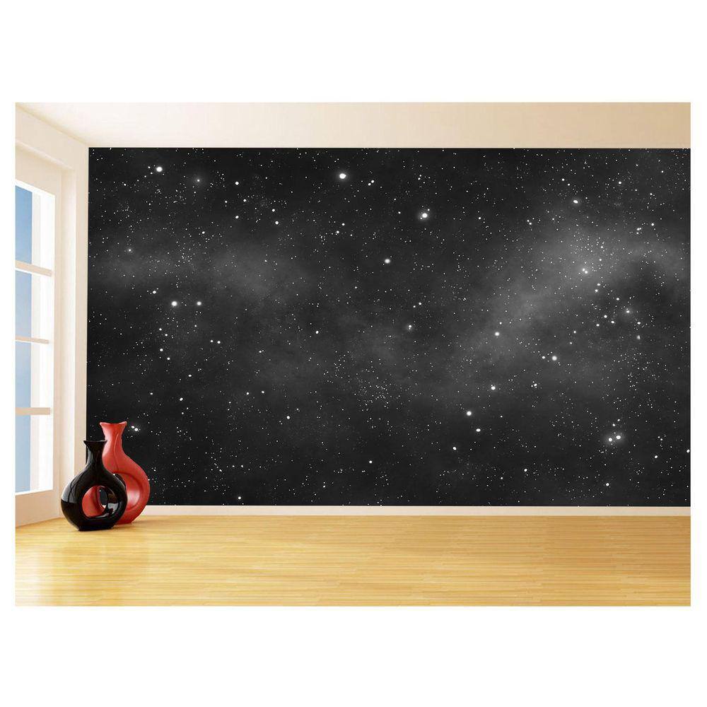 Papel De Parede 3D Espaço Estrelas Galáxia 3,5M Nsp117