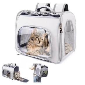 Mochila Transporte Pet 10K Cães Gatos Visão Panorâmica Top.