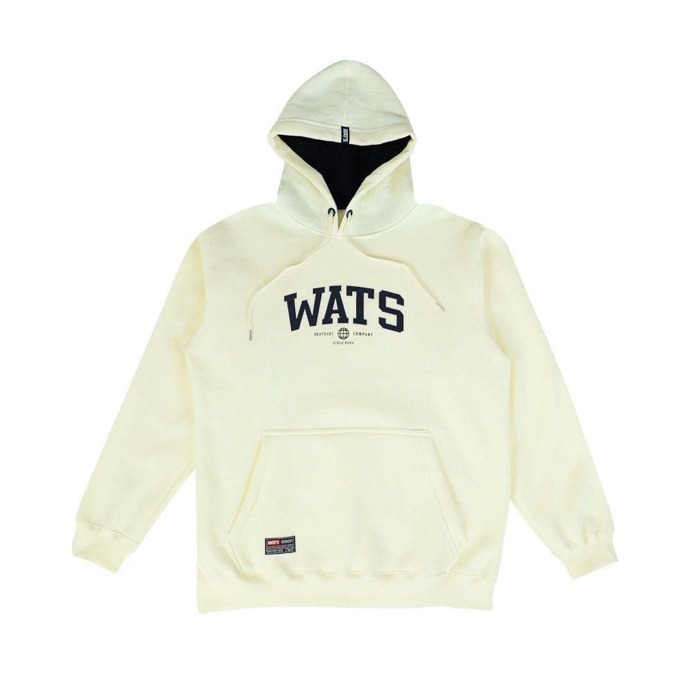 Moletom Colegial Wats Off White