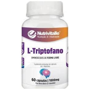 L Triptofano 1000Mg 60 Capsulas Nutrivitalle
