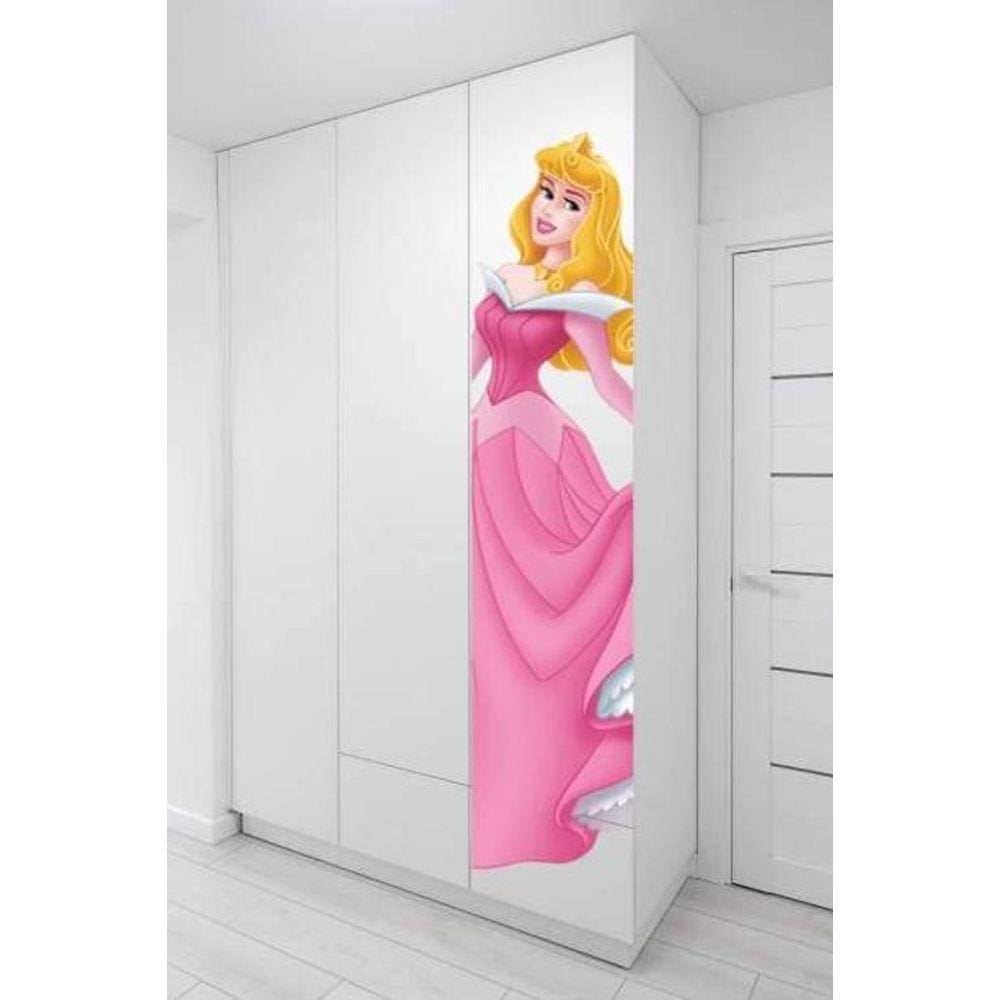 Adesivo Para Guarda Roupa Bela Adormecida