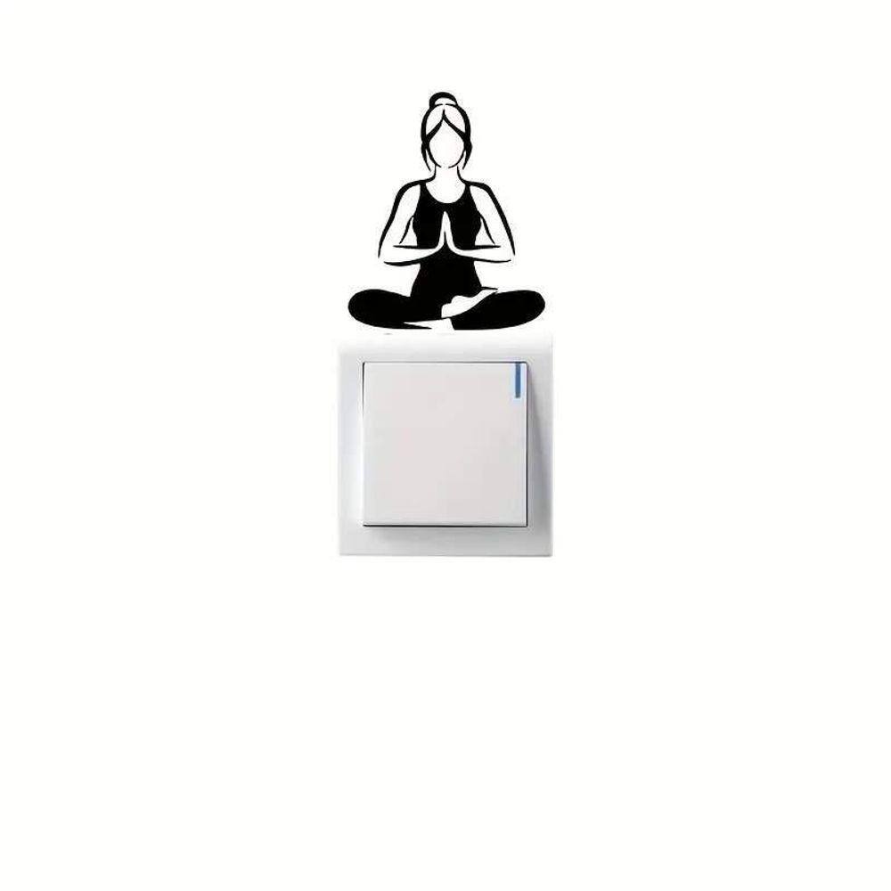 Adesivo Para Interruptor Yoga