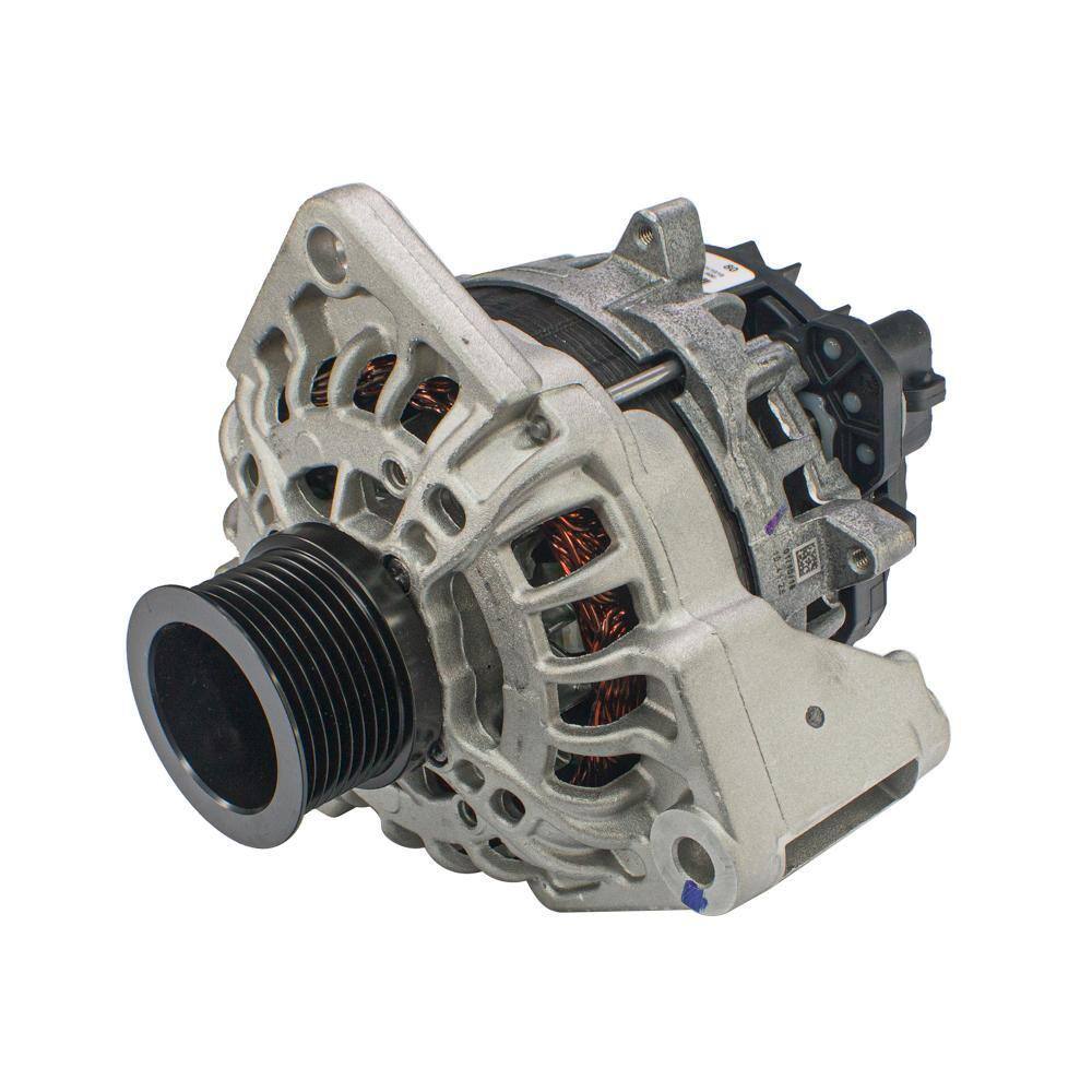 Alternador Pá Carregadeira 444G 524K 524KII 544K 624KII 24V 80A Com Polia 8 Estrias - BOSCH - F000BL079A