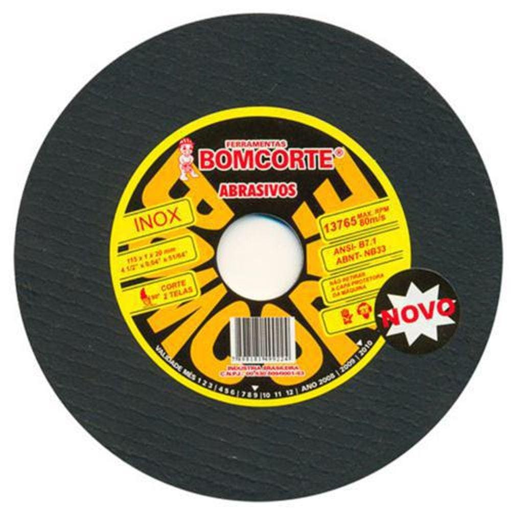 Disco Para Cortar Metal Inox 180Mm 7