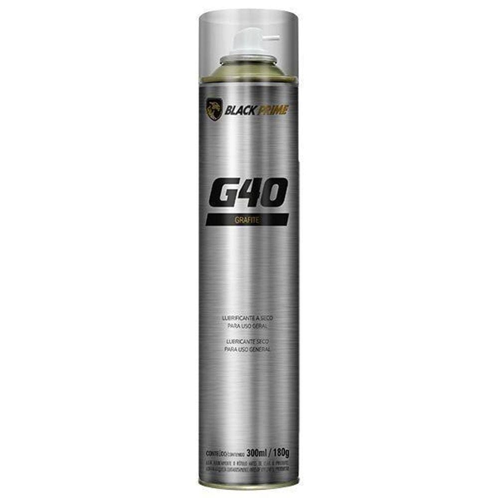 Grafite Spray G40 Black Prime 300Ml