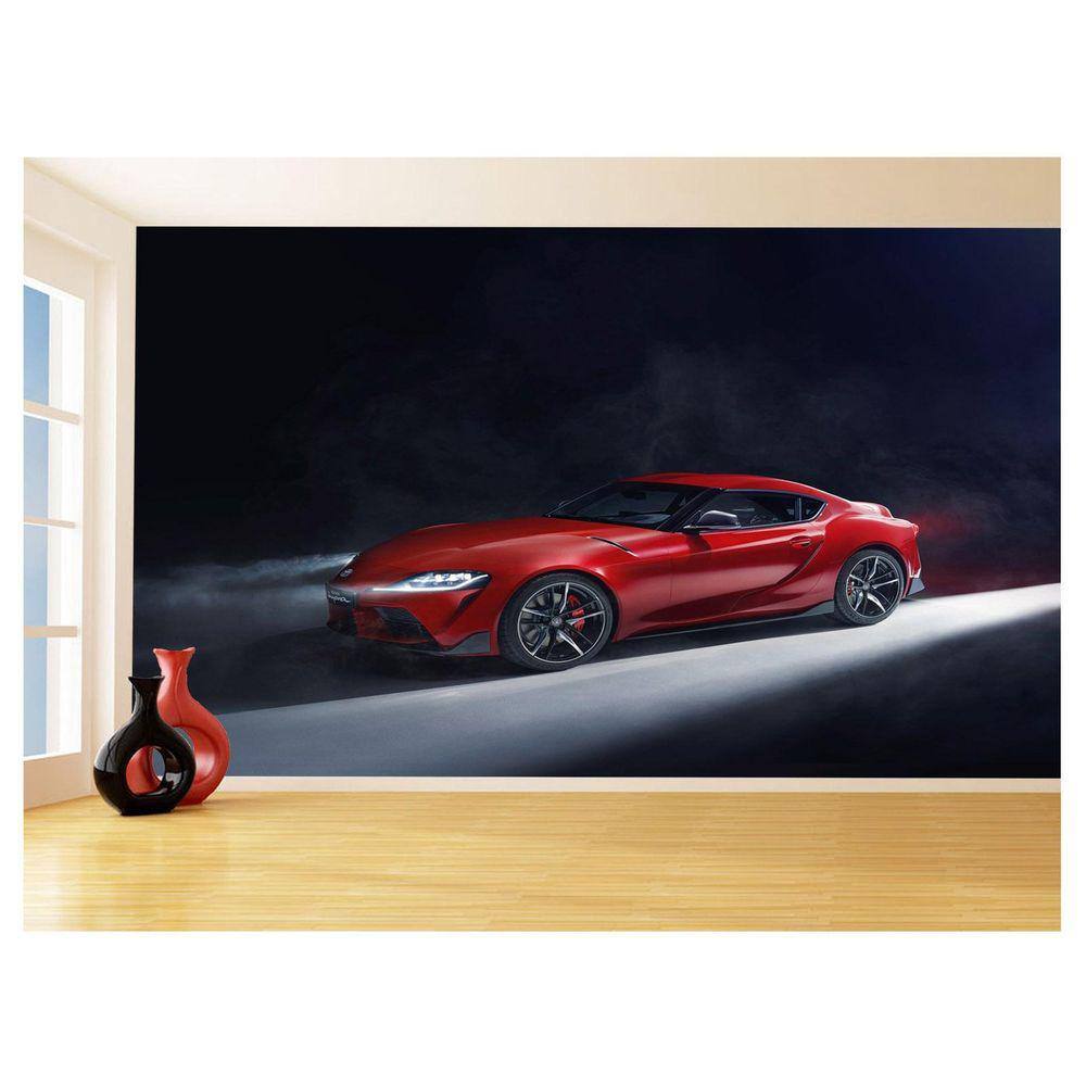 Papel De Parede 3D Carro Toyota Supra Mk5 Jdm 3,5M Car351
