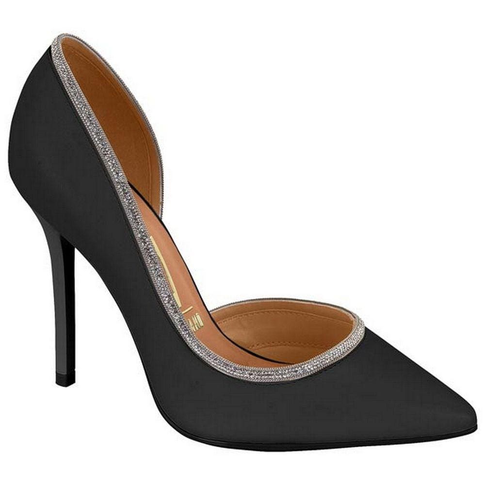 Scarpin Feminino Vizzano Salto Alto Elegante Brilho 1421.110