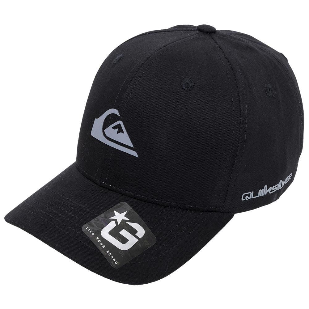 Boné Quiksilver Aba Curva Decades WT24 Preto