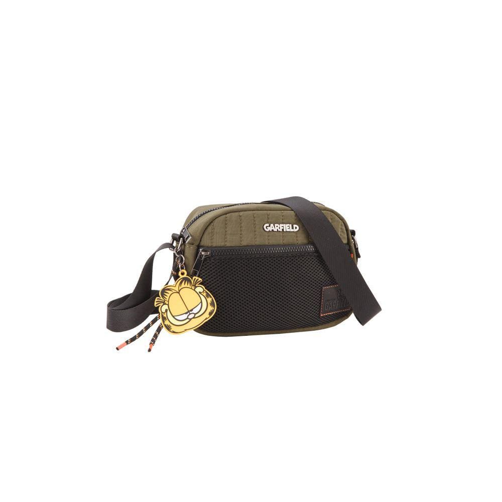Bolsa Feminina Transversal Pequena Garfield Casual Urbano
