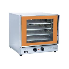 Forno Elétrico de Convecção FETP Laranja 4 Assadeiras Modelo Turbo Professional Analógico Titã