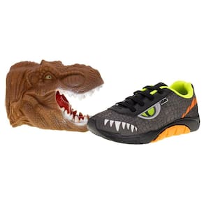 Kit Tênis Infantil Mais E Fantoche Dinossauro Kidy 1680231