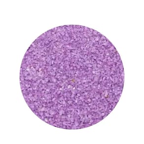 Areia Quartzo Para Decoração 950grs Lilas Nautilus 428