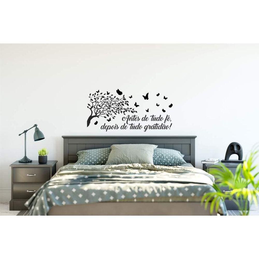 Adesivo De Parede Antes De Tudo Fé