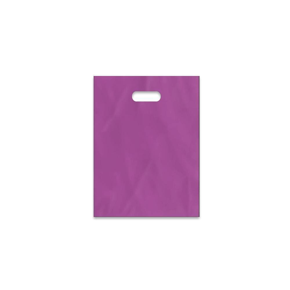 Sacola Plástica Boca De Palhaço Reta Rosa 30X40 - 250 Un