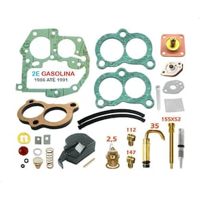 Kit Carburador+ Gicle Ipanema 1.8 2.0 89/91 Gasoli Brosol 2E