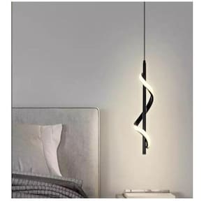 Luminária Moderna De Led Cantos De Salas Lavabos Espiral