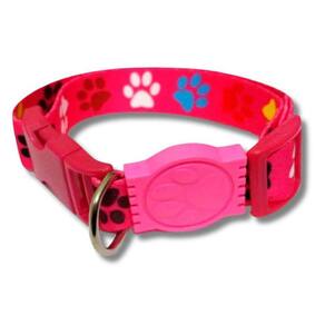 Coleira Cachorro Seda 25Mm Nicapet Fecho Plástico E