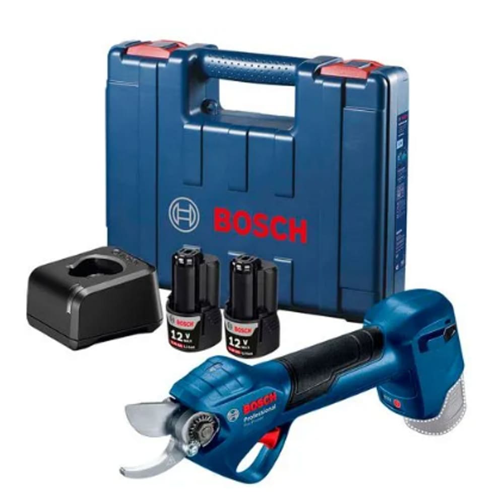 Tesoura de Poda 12v Pro Pruner + Maleta + 2 Bateria - Bosch E1-000