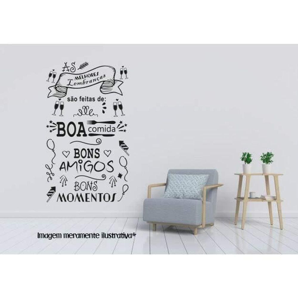 Adesivo De Parede As Melhores Lembranças