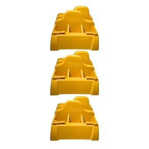 3 Porta Guardanapo Sachê Amarelo Com Furador Restaurantes