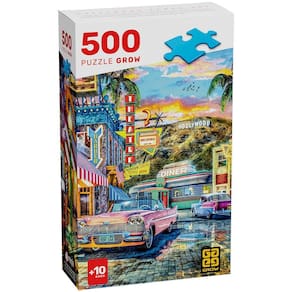 Puzzle 500 peças Hollywood (anos 50)