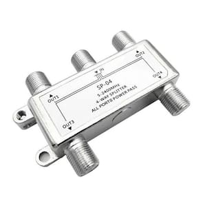 Divisor De Antena 1X4 5-2400Mhz Satelite