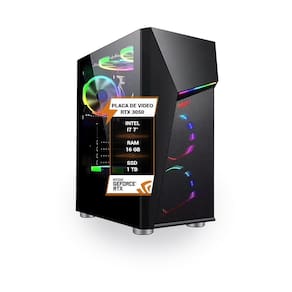 Pc Gamer Intel Core I7 7 Rtx 3050 16Gb Ram Ssd 1Tb