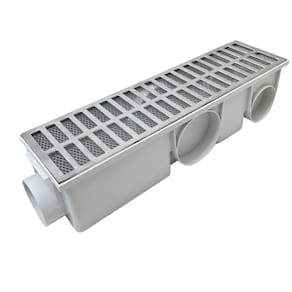 Ralo Multi Saídas Br Modular Alumínio 15x50 com Tela