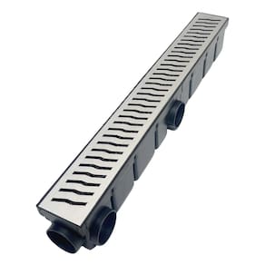 Ralo Sequencial de Inox 6x50 Raio com Tela e Coletor Preto