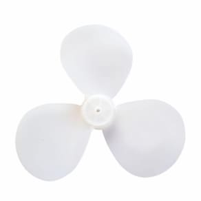 Hélice Ventilador Faet Meia Lua Cinza 40cm Com 3 Pás