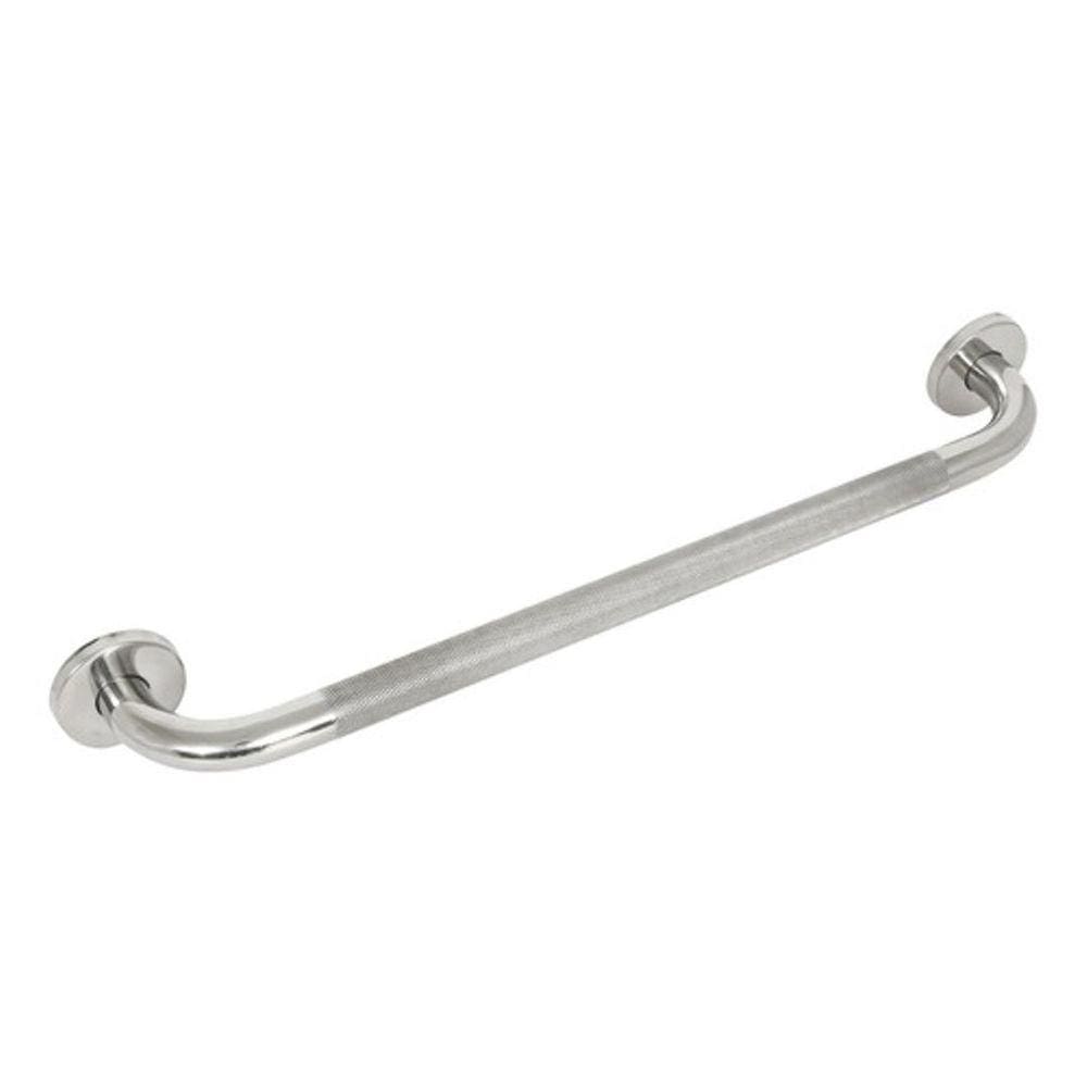 Barra De Apoio Para Banheiro - Aço Cromado - 60 Cm - Sensea
