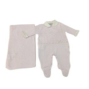 Saida Maternidade Tricot Feminino Noruega Rosa Bebe