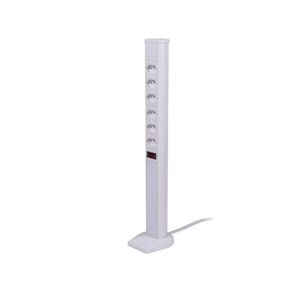 Torre De Tomadas Plus 6nbr 10a  Qm52820 QTMOV