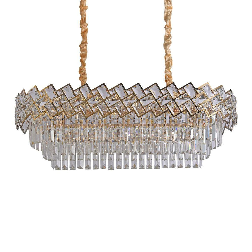 Lustre Pendente Nitrolux LTR-015 Dourado E14 Bivolt