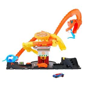 Hot Wheels City Pista Ataque De Cobra Vs Pizzaria - Mattel
