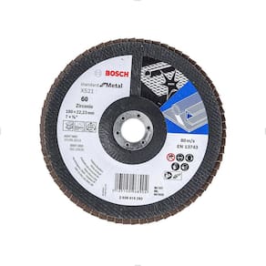 Disco de Lixa Flap Para Metal 7 x 7/8" Fibra Standard Bosch