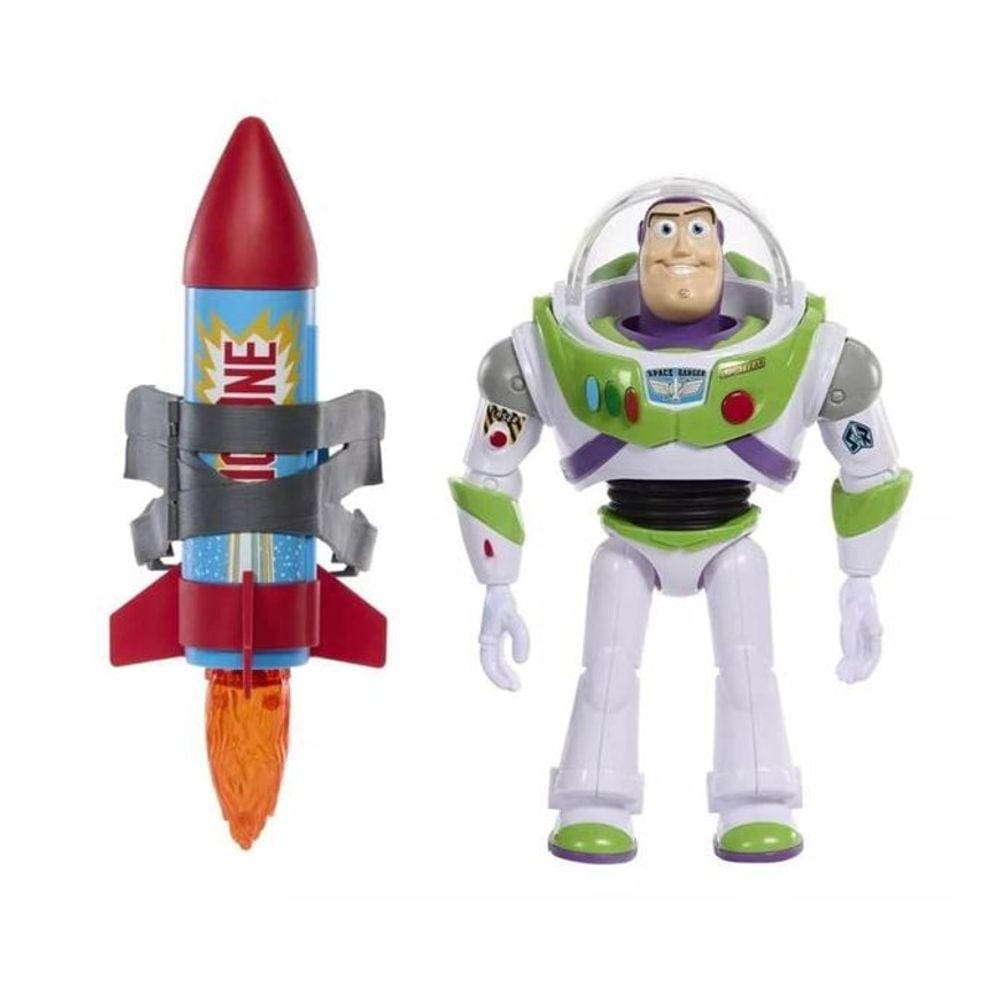 Boneco Buzz Lightyear C/Som Foguete Toy Story - Mattel