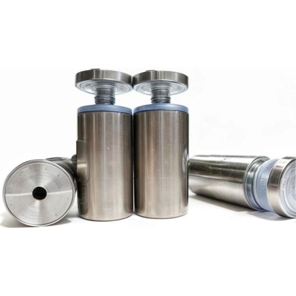 Kit 4 Unid Prolongador 25X50 Inox Suporte Vidro, Mad Painel